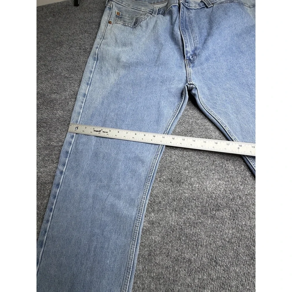 Vintage Levi's 505 Mens 42x32 Jeans Regular Fit Straight Leg Mid-Rise Cowboy Y2K